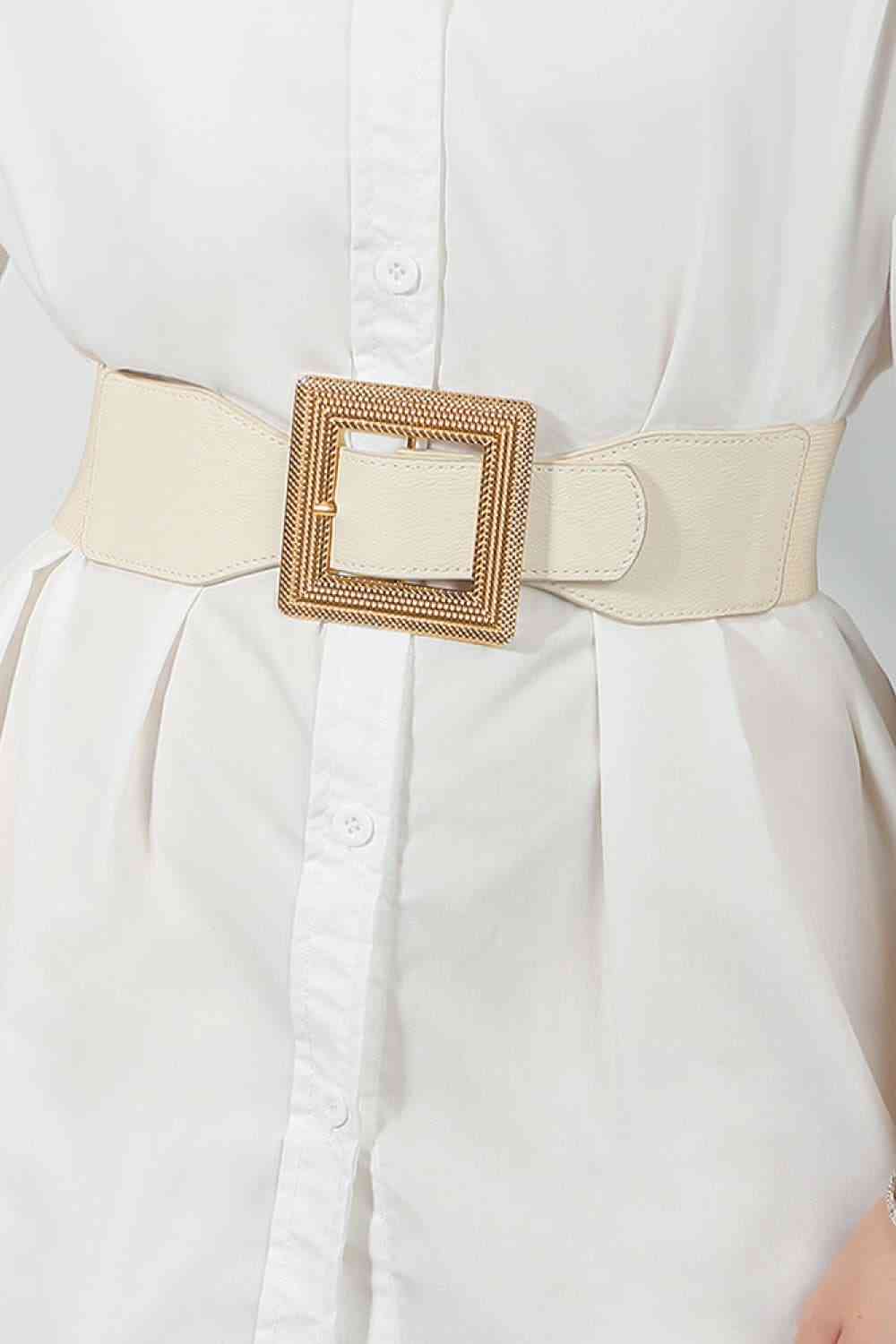 Radiant Allure Leather Belt